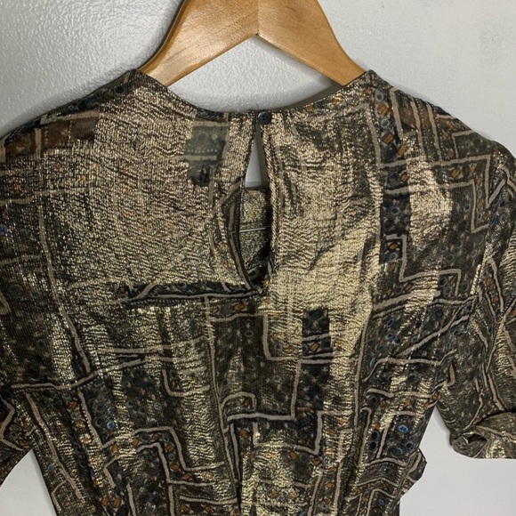 Isabel Marant pour H&M metallic dress size 2 - Picture 3 of 9